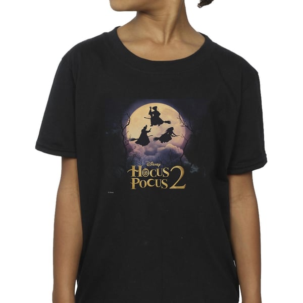 Disney Girls Hocus Pocus Witches Flying Cotton T-Shirt