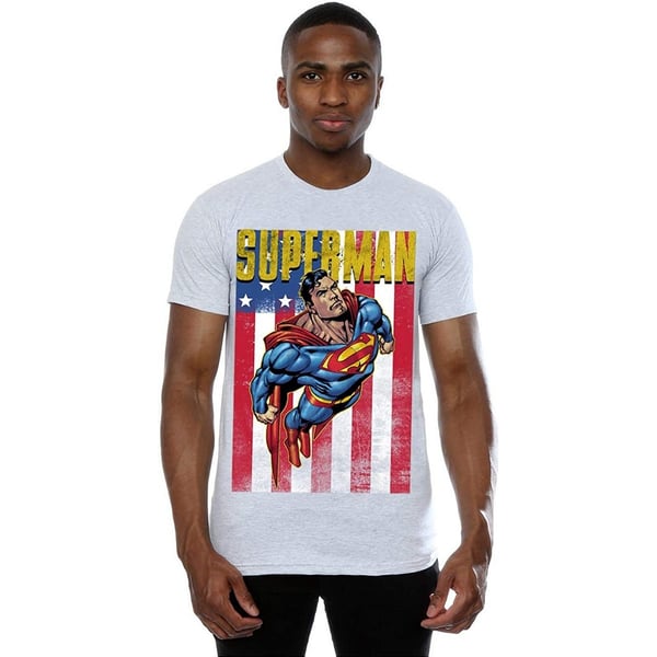 Superman miesten Flight Heather T-paita