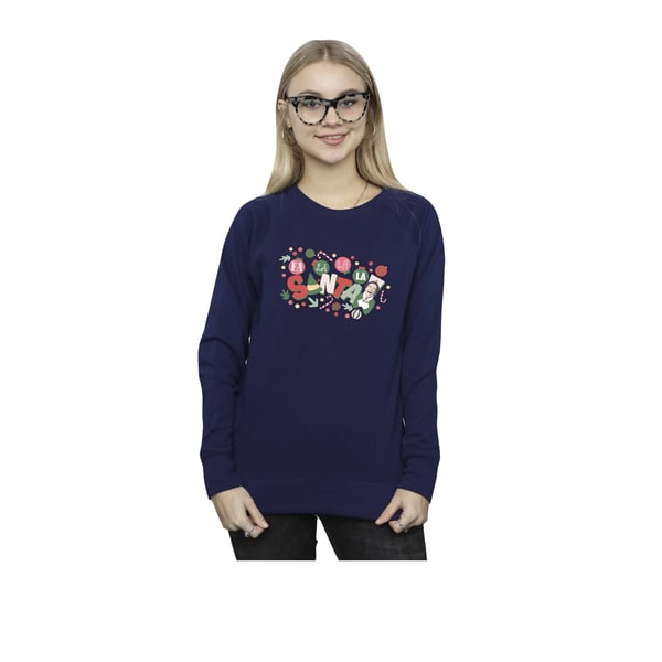 Elf Womens/Ladies Santa Fa La La Sweatshirt
