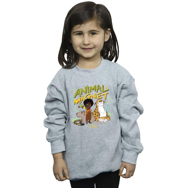 Disney Girls Encanto Animal Magnet Sweatshirt