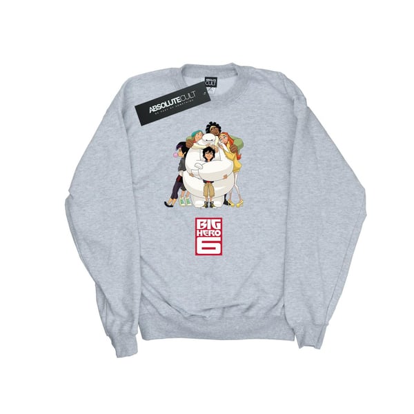 Disney Mens Big Hero 6 Baymax Hug Sweatshirt
