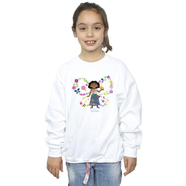 Disney Girls Encanto Mirabel Butterfly Sweatshirt