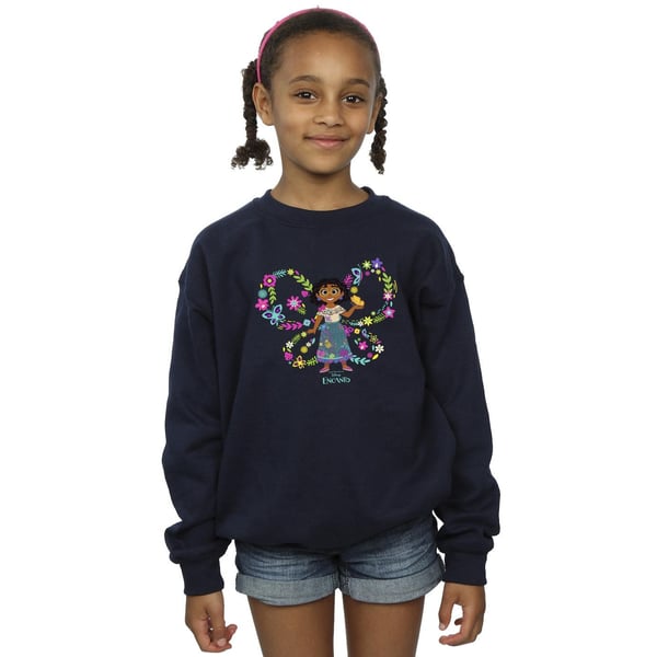 Disney Girls Encanto Mirabel Butterfly Sweatshirt