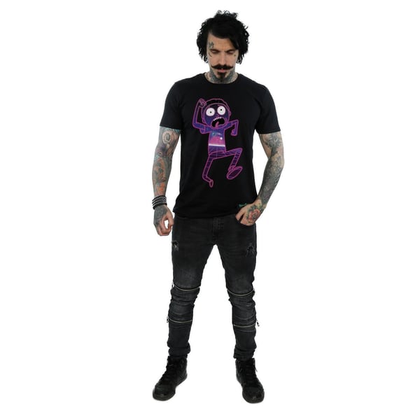 Rick And Morty Mens Multiverse Run Cotton T-Shirt