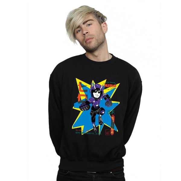 Disney Mens Big Hero 6 Hiro Anime Sweatshirt