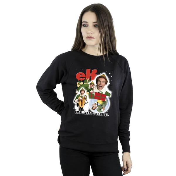 Elf Naisten Buddy Collage -collegepaita