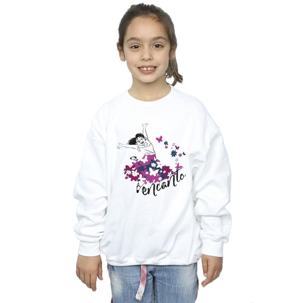 Disney Girls Encanto Mirabel Flower Sweatshirt