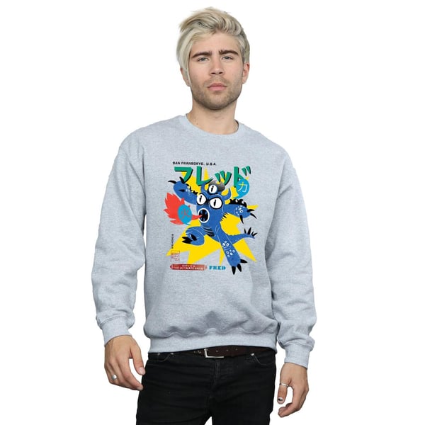 Disney Mens Big Hero 6 Fred Ultimate Kaiju Sweatshirt