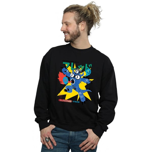 Disney Mens Big Hero 6 Fred Ultimate Kaiju Sweatshirt
