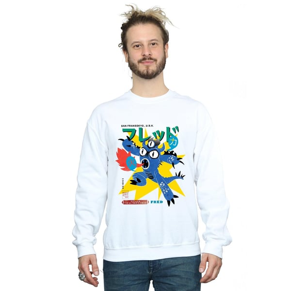 Disney Mens Big Hero 6 Fred Ultimate Kaiju Sweatshirt