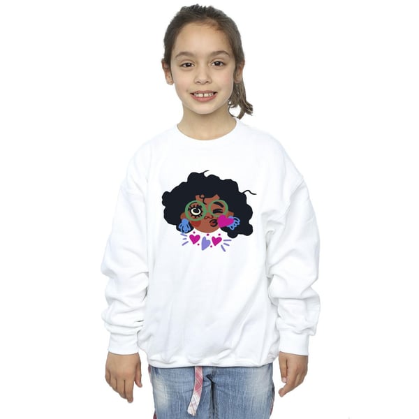 Disney Girls Encanto Mirabel Kiss Sweatshirt