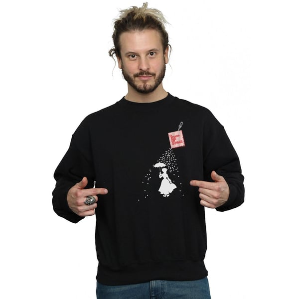 Disney Mens Mary Poppins Spoonful Of Sugar Sweatshirt