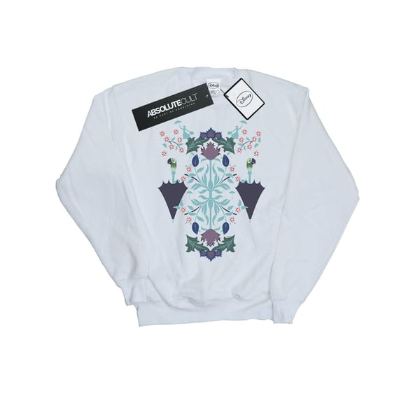 Disney Mens Mary Poppins Floral Collage Sweatshirt