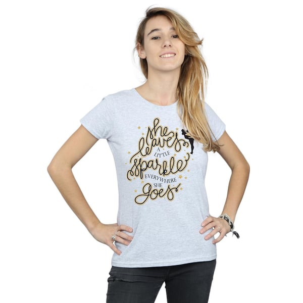 Disney Womens/Ladies Tinkerbell Stars Cotton T-Shirt