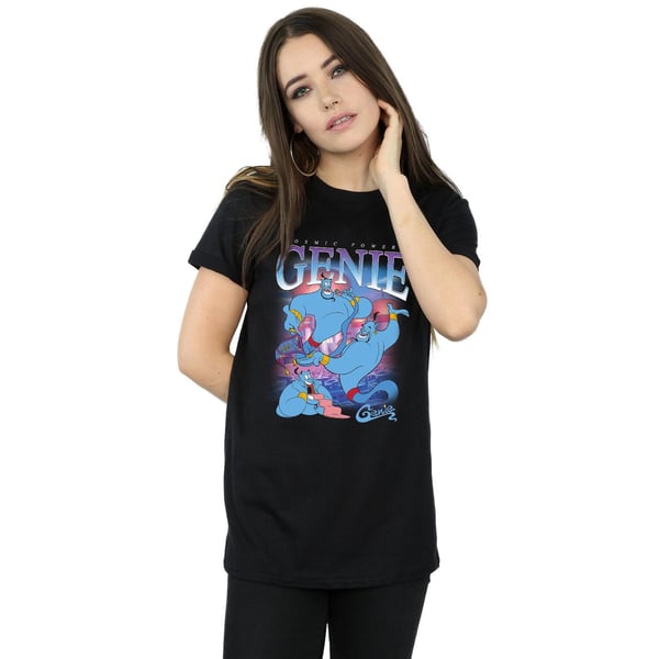Aladdin Womens/Ladies Genie Montage Cotton Boyfriend T-Shirt