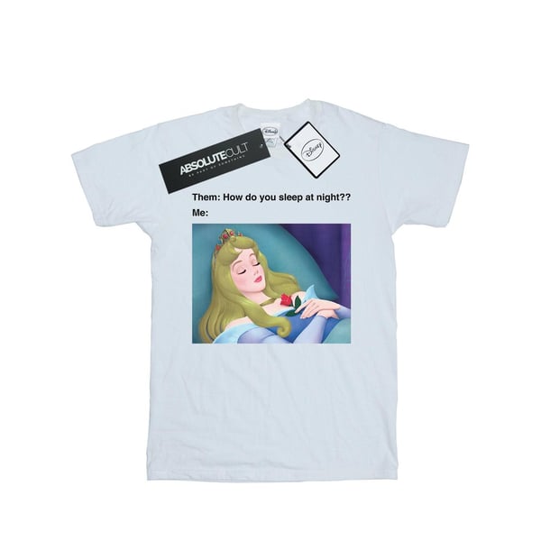 Disney Womens/Ladies Sleeping Beauty Meme Cotton Boyfriend T-Shirt