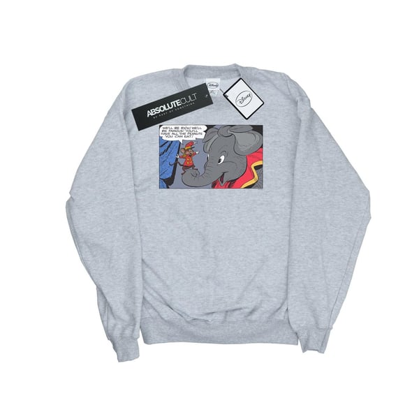 Disney Mens Dumbo Rich And Famous Sweatshirt