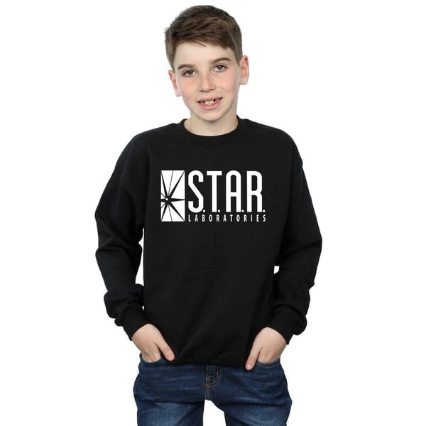 DC Comics Boys The Flash Star Labs Sweatshirt