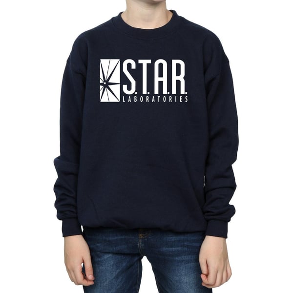 DC Comics Boys The Flash Star Labs Sweatshirt
