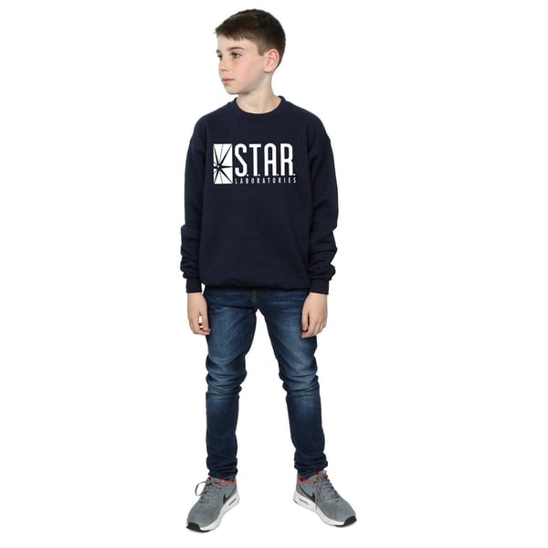 DC Comics Boys The Flash Star Labs Sweatshirt