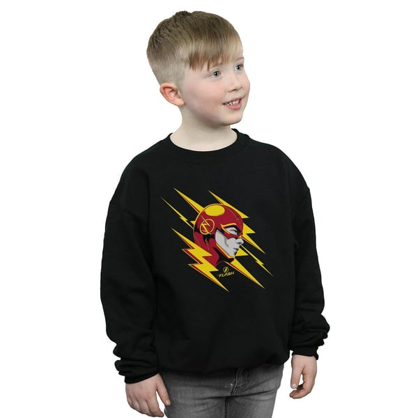 DC Comics Boys The Flash Lightning Portrait Sweatshirt