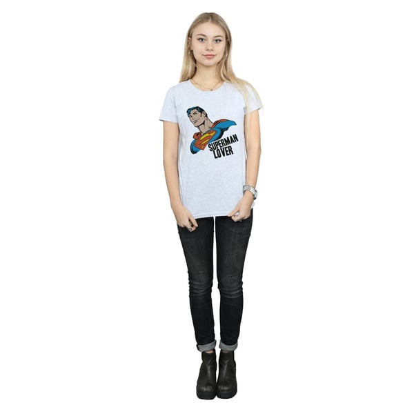 DC Comics Womens/Ladies Superman Lover Cotton T-Shirt