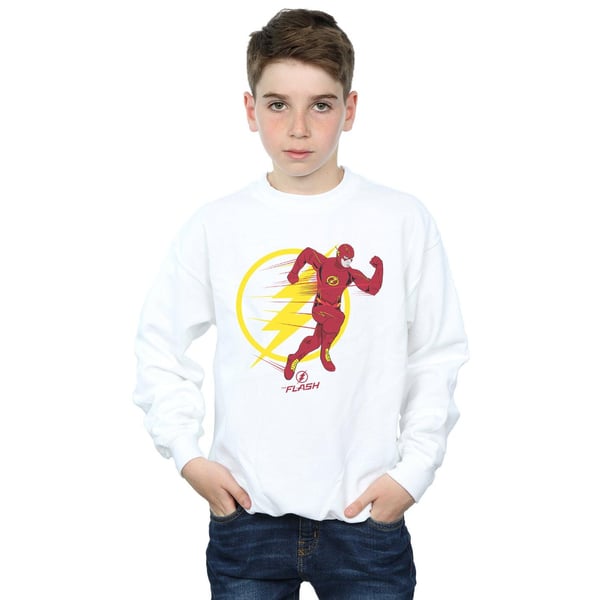 DC Comics Pojkar The Flash Löpande Emblem Tröja