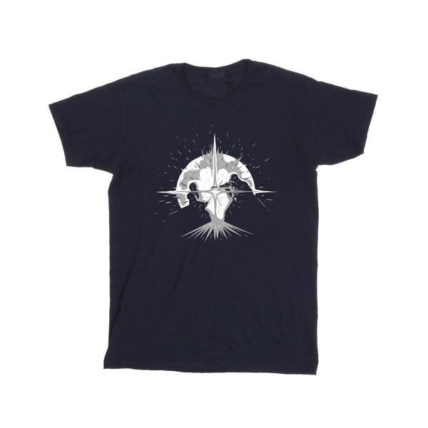 Star Wars Mens Obi-Wan Kenobi Saber Silhouette Fight T-Shirt