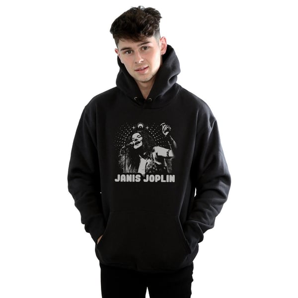Janis Joplin Mens Spiritual Mono Hoodie