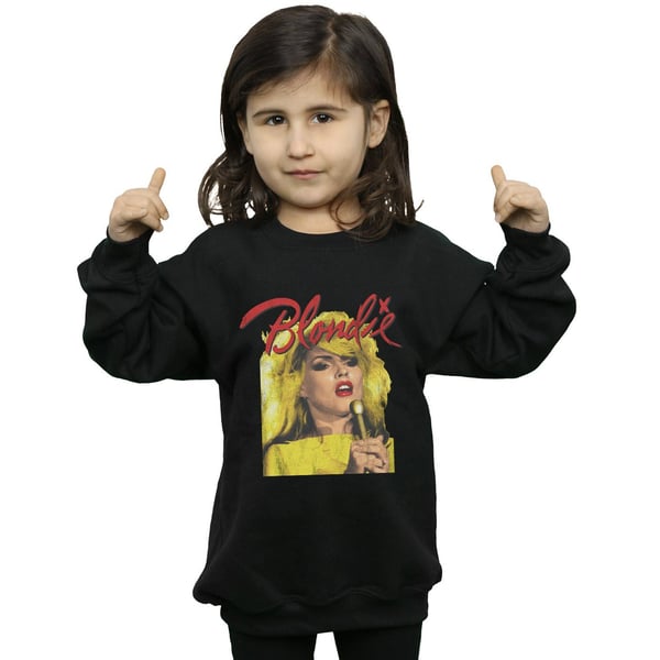 Blondie Girls Singing With Mic Sweatshirt