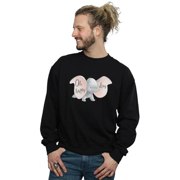 Disney Mens Dumbo Happy Day Sweatshirt