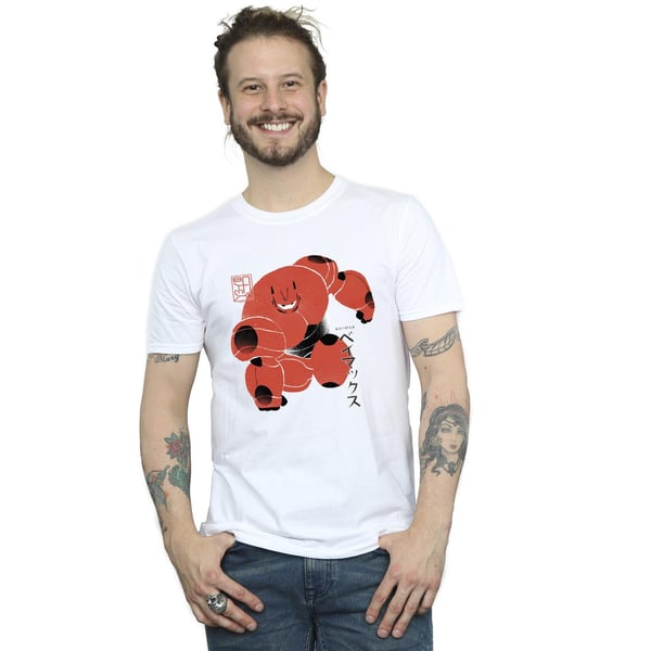 Disney Mens Big Hero 6 Baymax Suite Pose T-Shirt