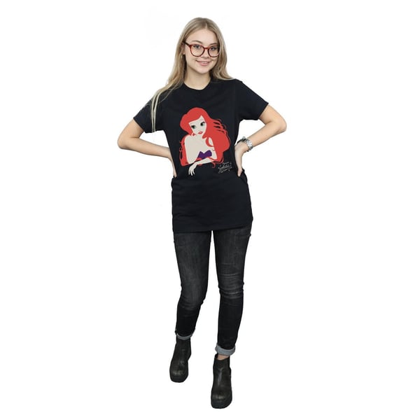 The Little Mermaid Womens/Ladies Ariel Cotton Boyfriend T-Shirt