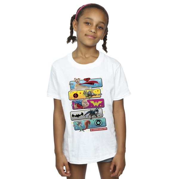DC Comics Girls DC League Of Super-Pets Character Pose Cotton T-Shirt