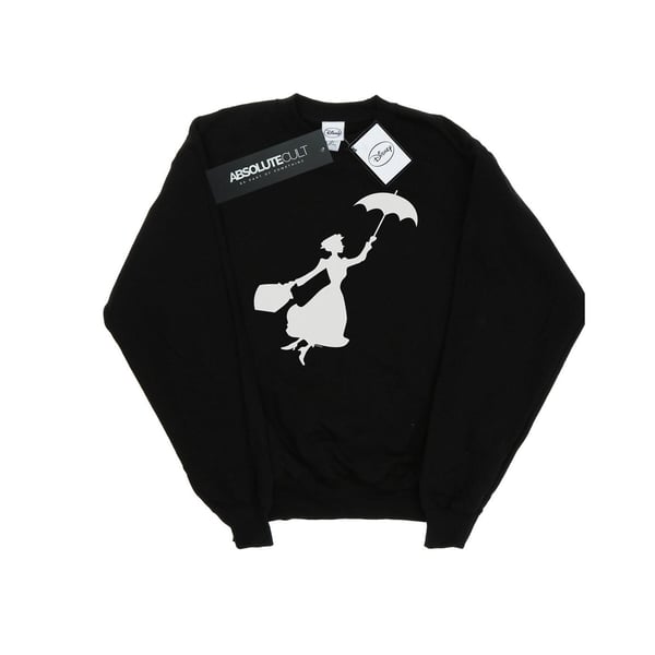 Disney Mens Mary Poppins Flying Silhouette Sweatshirt