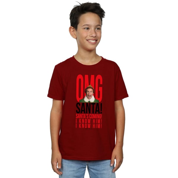 Elf Boys OMG Santa I Know Him T-Shirt