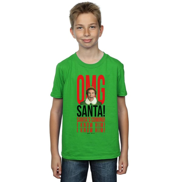 Elf Boys OMG Santa I Know Him T-Shirt