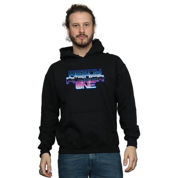 Ready Player One Herr Gradient Logotyp Huvtröja