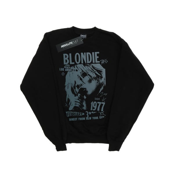 Blondie Womens/Ladies Tour 1977 Chest Sweatshirt