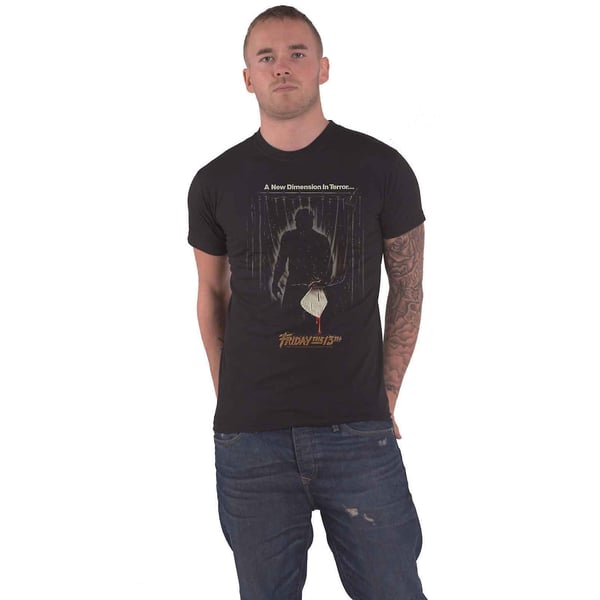 Friday The 13th Unisex Adult Poster T-Shirt