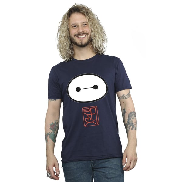 Disney Mens Big Hero 6 Baymax Icon T-Shirt