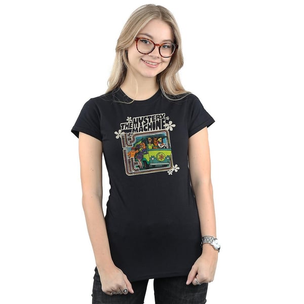 Scooby Doo Womens/Ladies The Mystery Machine Cotton Boyfriend T-Shirt