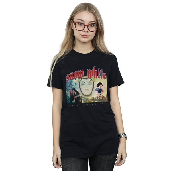 Disney Womens/Ladies Snow White And Queen Grimhilde Cotton Boyfriend T-Shirt