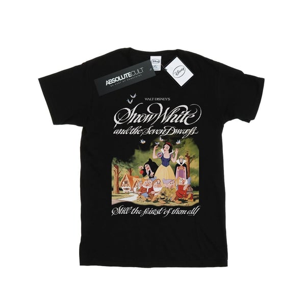 Disney Womens/Ladies Snow White And The Seven Dwarfs Cotton Boyfriend T-Shirt