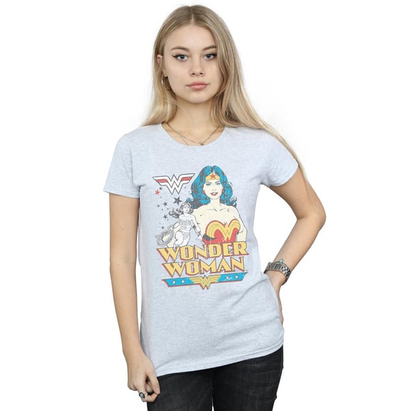 DC Comics Womens/Ladies Wonder Woman Posing Cotton T-Shirt