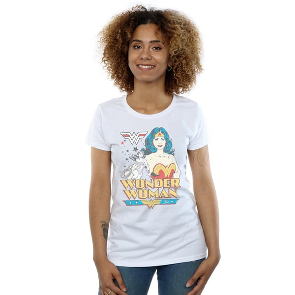 DC Comics Womens/Ladies Wonder Woman Posing Cotton T-Shirt