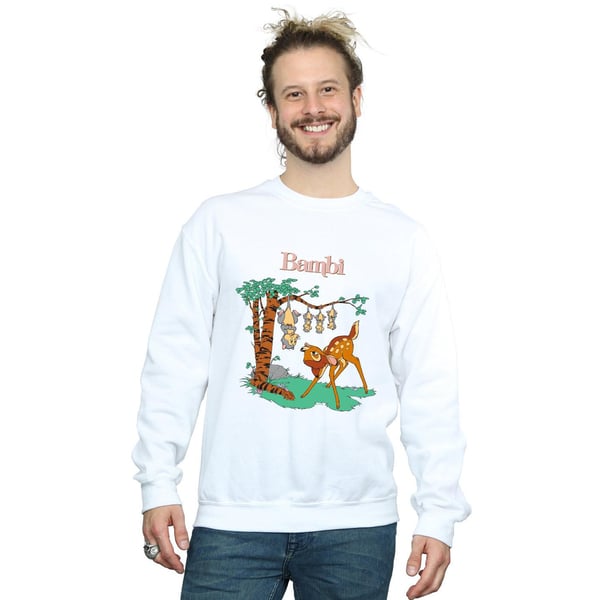 Disney Mens Bambi Tilted Up Sweatshirt