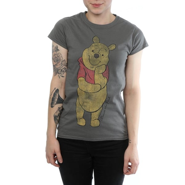 Winnie the Pooh Womens/Ladies Character Heather T-Shirt