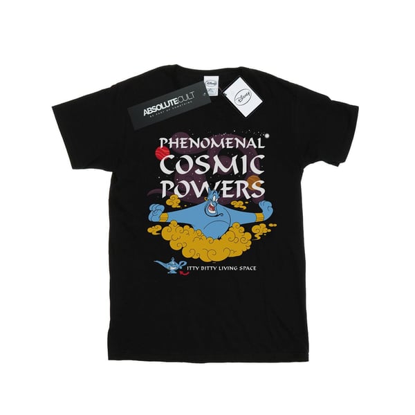 Disney Womens/Ladies Aladdin Genie Phenomenal Cosmic Powers Cotton Boyfriend T-Shirt