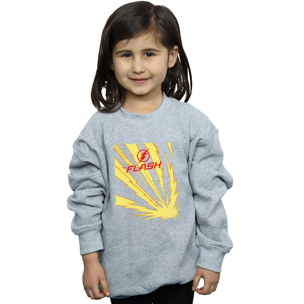 DC Comics Girls The Flash Lightning Bolts Sweatshirt